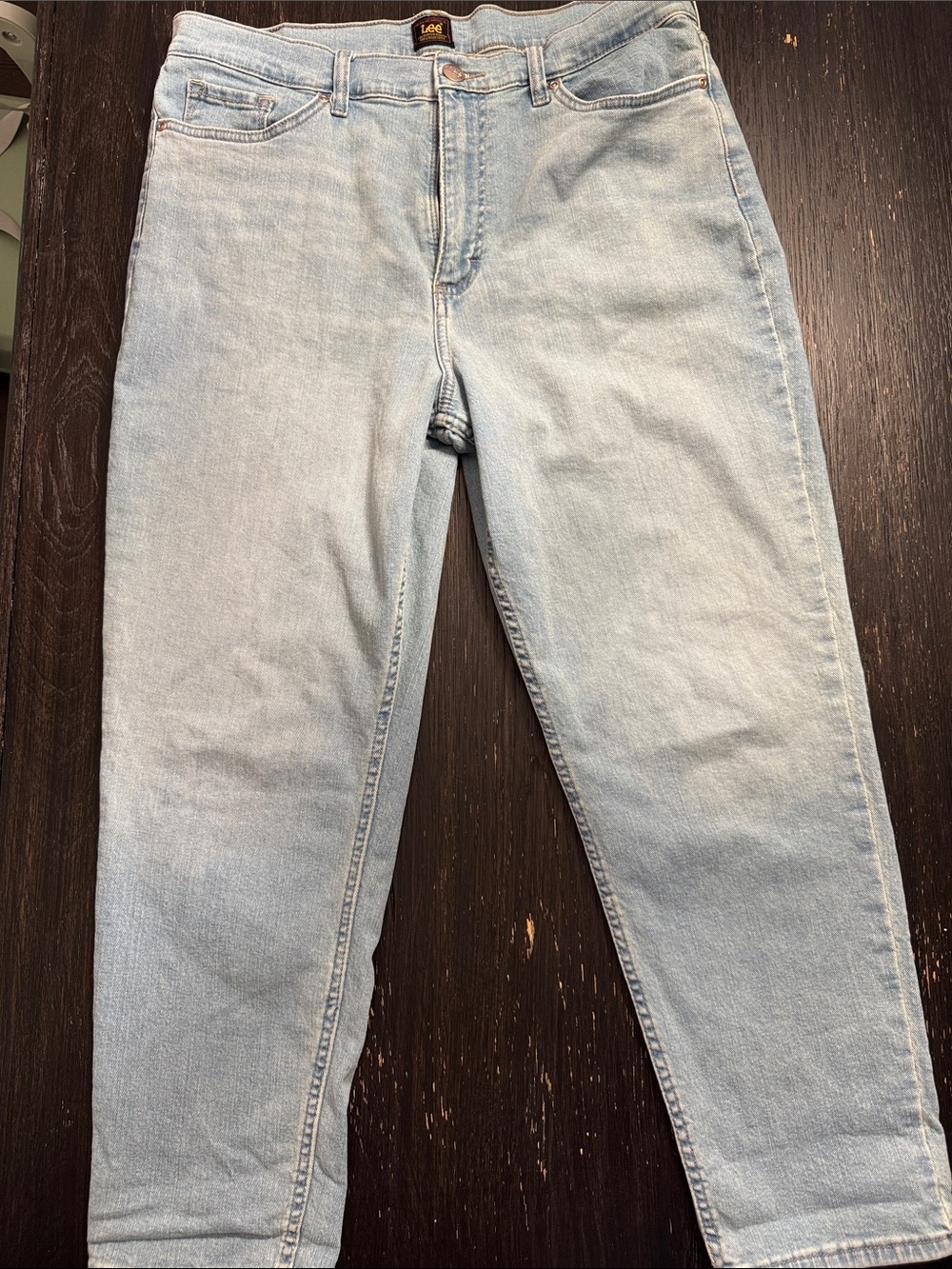 Lee Women's Light Blue Boyfriend Jeans